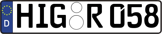 HIG-R058