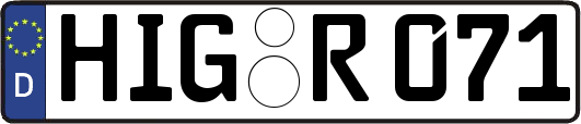 HIG-R071