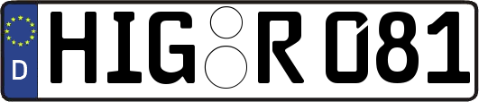 HIG-R081