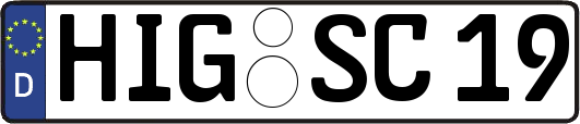HIG-SC19