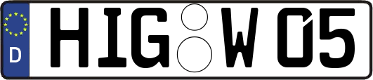 HIG-W05