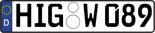 HIG-W089