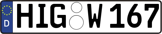HIG-W167