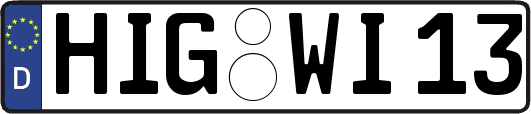 HIG-WI13