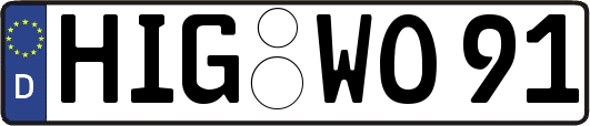 HIG-WO91