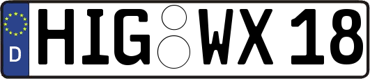HIG-WX18