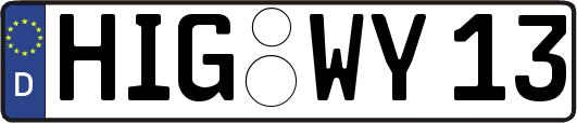 HIG-WY13