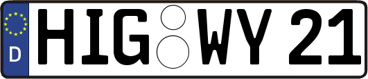 HIG-WY21