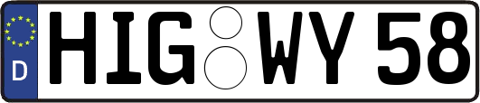 HIG-WY58