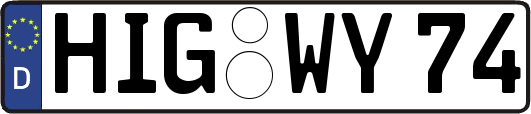 HIG-WY74