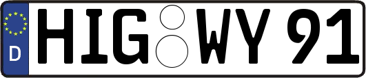 HIG-WY91