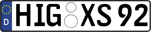HIG-XS92