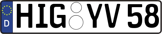 HIG-YV58
