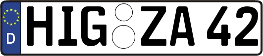 HIG-ZA42