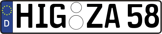 HIG-ZA58