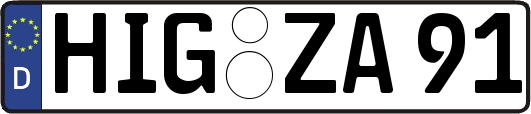 HIG-ZA91