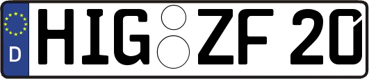 HIG-ZF20