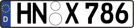 HN-X786