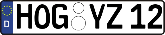 HOG-YZ12