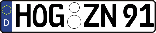 HOG-ZN91