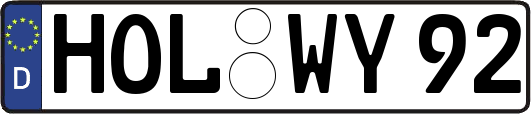 HOL-WY92