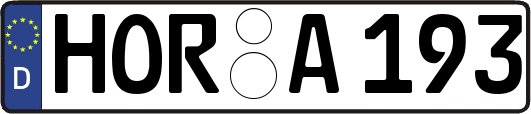 HOR-A193