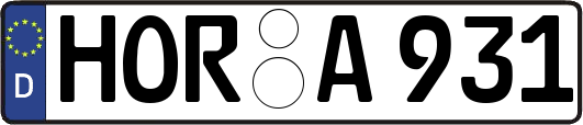 HOR-A931