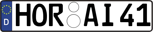 HOR-AI41