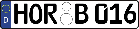 HOR-B016