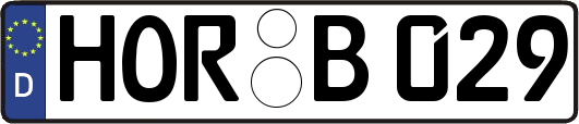 HOR-B029