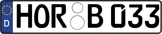 HOR-B033
