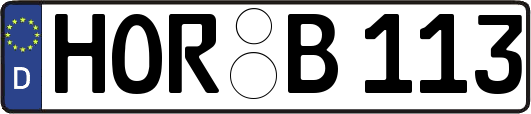 HOR-B113