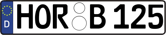 HOR-B125