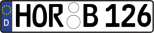 HOR-B126