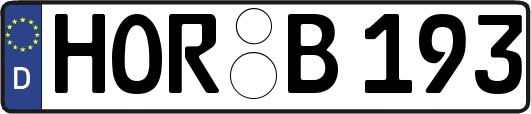 HOR-B193