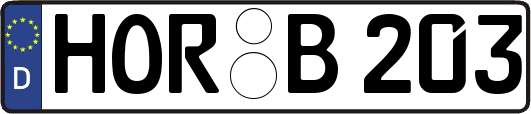 HOR-B203