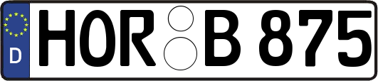 HOR-B875