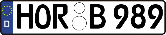 HOR-B989