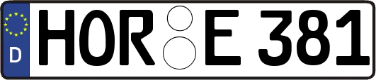 HOR-E381