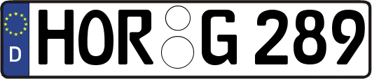 HOR-G289