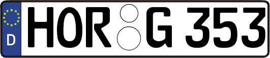HOR-G353