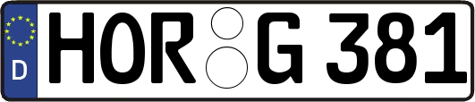 HOR-G381