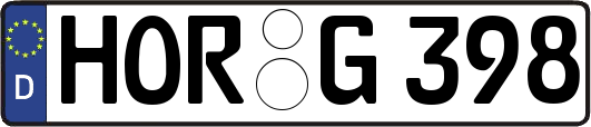 HOR-G398