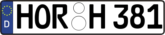 HOR-H381