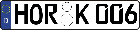HOR-K006