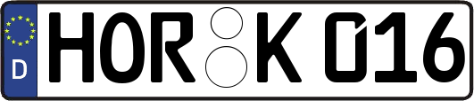 HOR-K016