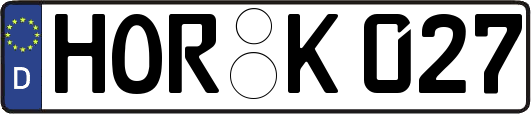 HOR-K027