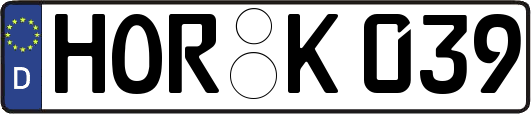 HOR-K039