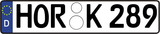 HOR-K289