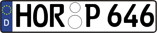 HOR-P646